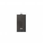Lector Micro SD, conectores USB-A y Lightning