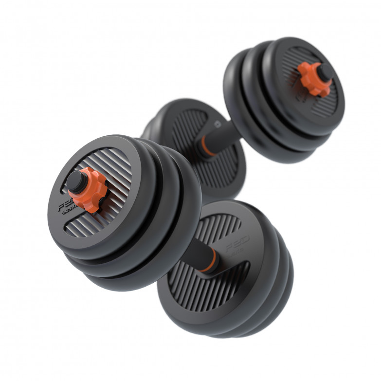 FED 25kg Dumbbell Kit
