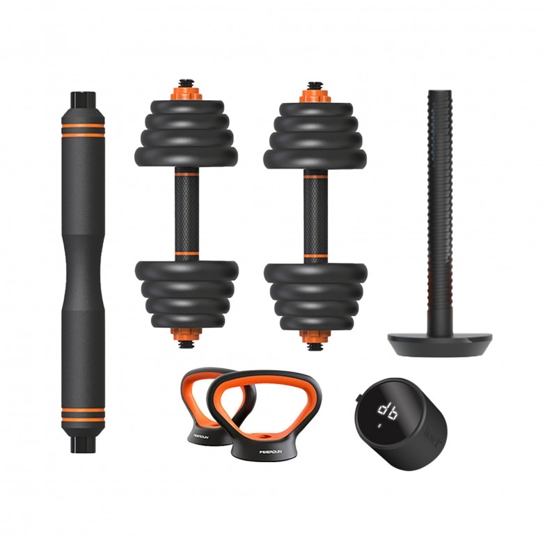 Smart Kit Pack Dumbbell + Barbell +...