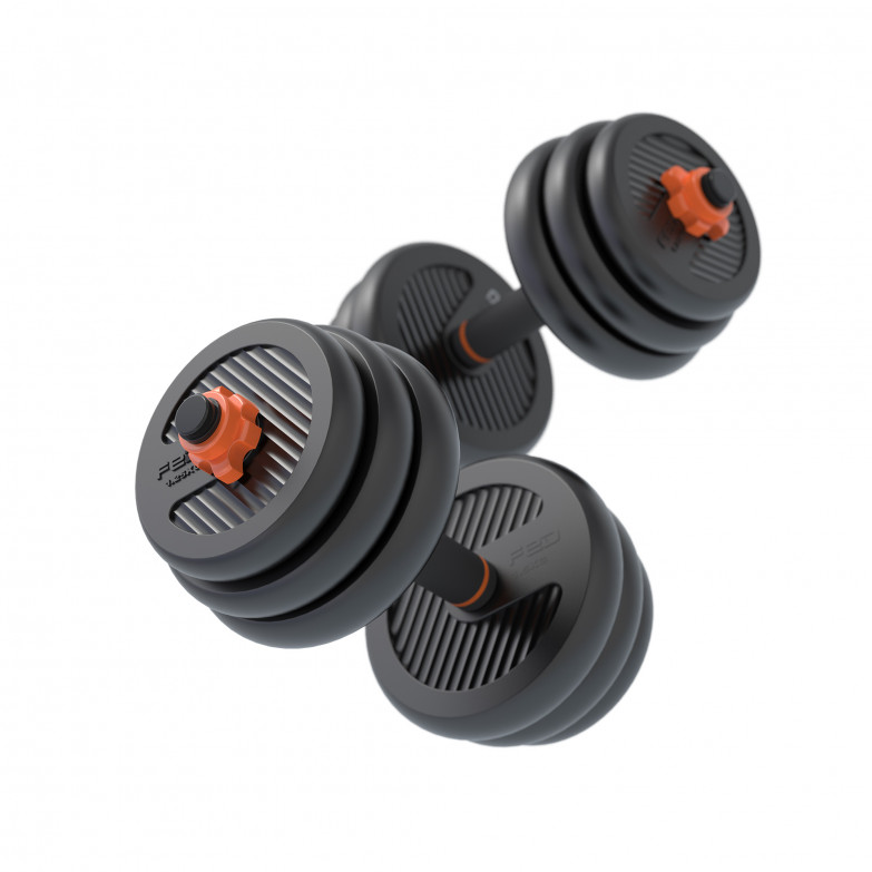 FED 40 Kg Dumbbell + Barbell +...
