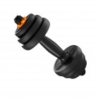 FED 40 Kg Dumbbell + Barbell + Kettlebell Kit V2