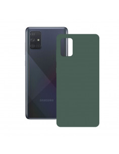 Silk Case For Galaxy A71 Green